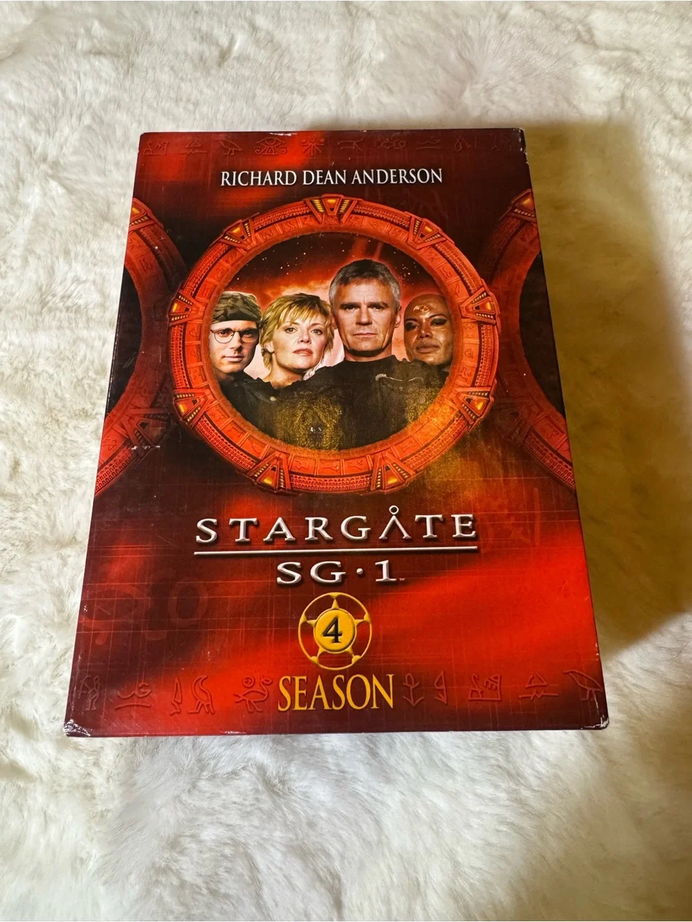 Stargate SG-1 Complete Seasons 1-4 Box Set - Blue, Gold, Green, Red DVDs